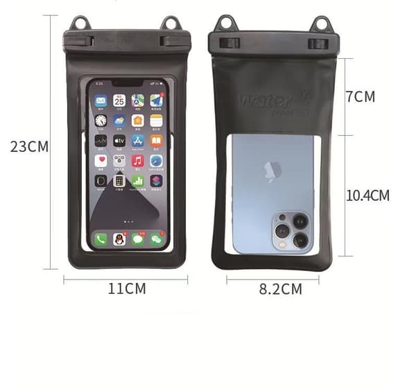 Vanntett Smartphone-pose IPX8 Vanntett Telefonveske for iPhone