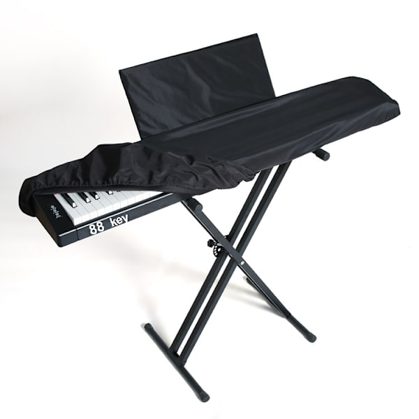Pianotangentbord Dammskydd För 88 Tangenter, Med Notställsskydd (Endast dammskydd, piano ingår ej)