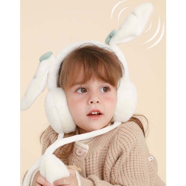 Vinter hörselkåpor för barn varma vindtäta plysch söta hörselkåpor