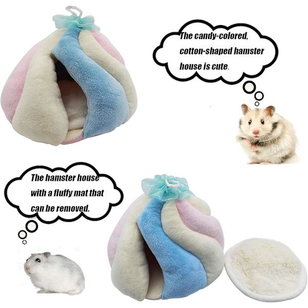 Hamster varm seng, liten dyre Hamster bomulls sove rede Plysj
