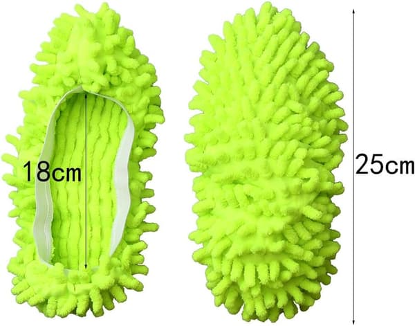 Mop-tøfler, Mikrofiber Støvmopp Sko Multifunksjon Gulv DXGHC