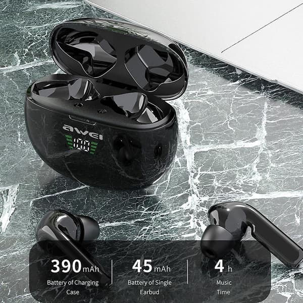 Ture Trådlöst Sportheadset med LED-display DXGHC