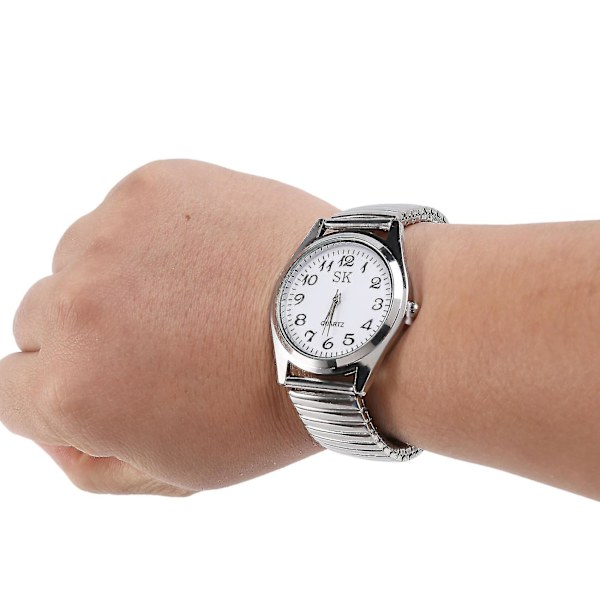 2x Big Numbers Stretchy Steel Herr Dam Watch 1,4 DXGHC