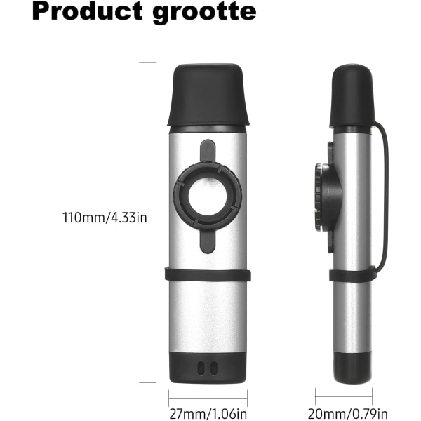 Kazoo, med 5 beskrivelser, for barn, voksne og musikkelskere