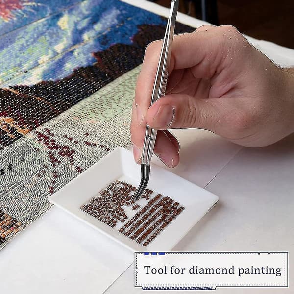 4-delars pincettset med gummispetsar, kompatibelt med Process L DXGHC