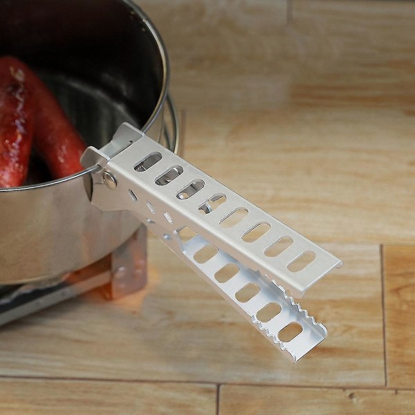 Utomhus picknick Anti-skållning Pot Clip Besticktillbehör Grill C DXGHC