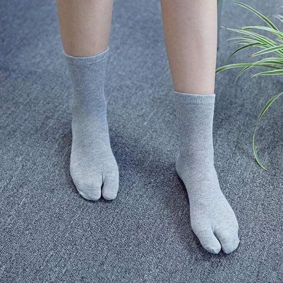 3 Par Bambusfiber Mænd Kvinder Unisex Casual Sandal Split To