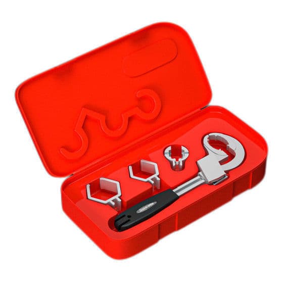 80 mm Justerbar Dubbeländad Universalnyckel Justerbar Multi-Fu