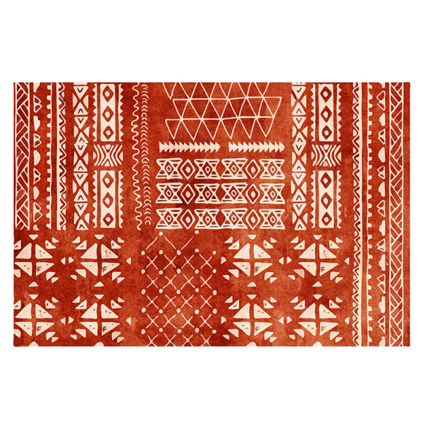 Vintage marockansk matta atmosfär matta nationell stil golv
