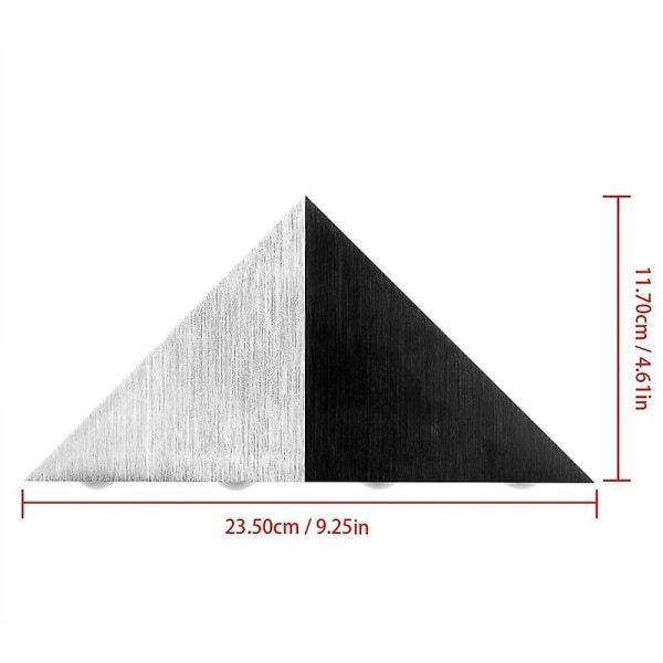 5w aluminium trekant LED væglampe Ac90-265v High Power LED Mode