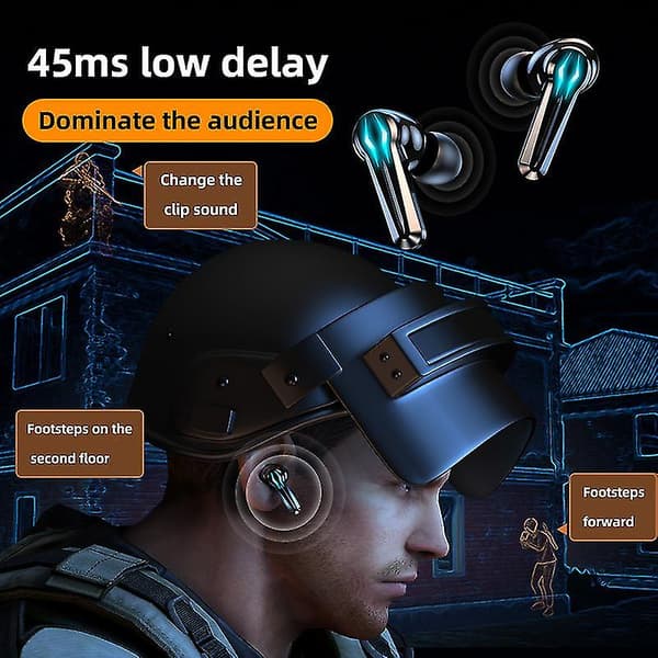 Dww-m29 2000mah trådlöst headset Bluetooth 5.1 hörlurar Noi DXGHC