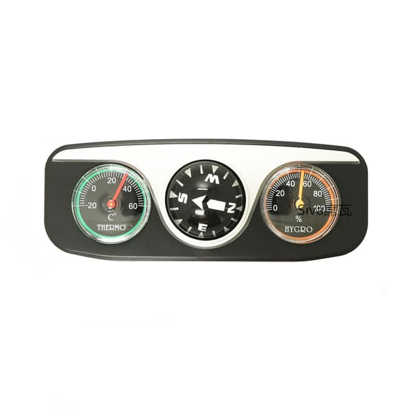 3-i-1 Multifunktionell Kompass Instrumentbräda Navigationsriktning Co