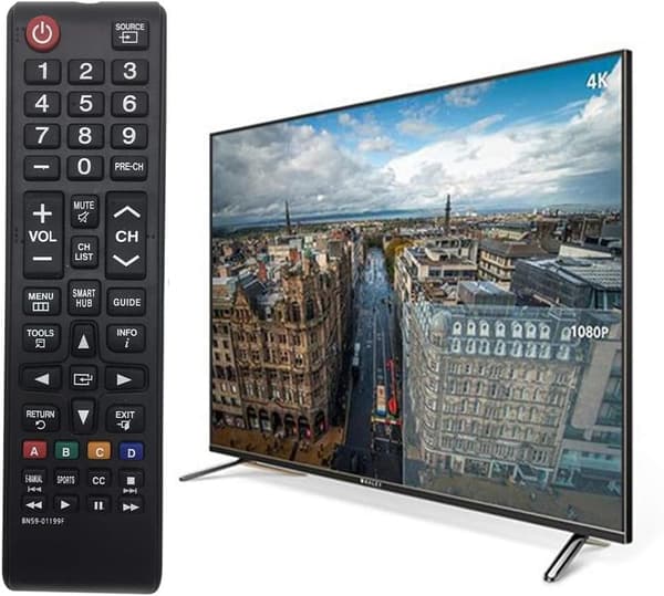 Ersättningsfjärrkontroll för Samsung TV BN59-01199F för Samsung Rem