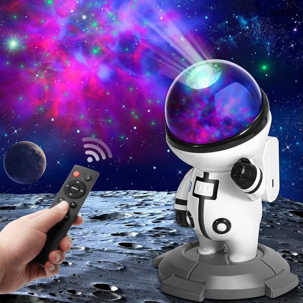 Astronaut Galaxy Natlys Projektor Stjernehimmel Projektor Lampe