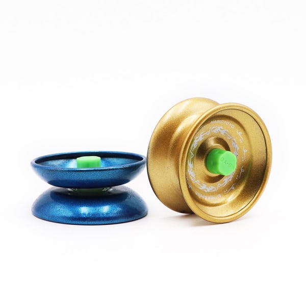 6 stk Profesjonelle Yoyo Aluminiumslegering String Yo-yo Kulelager I