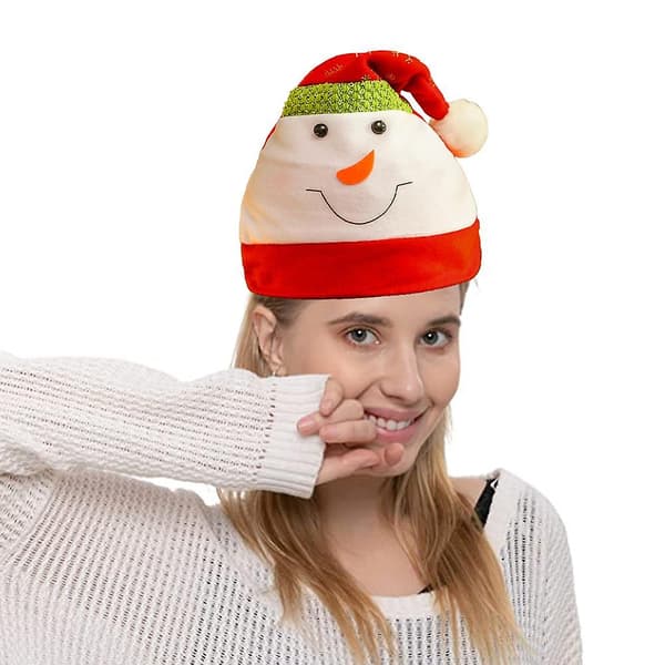2 stk Julehat - Julehat til Voksne og Børn (Tegneserie