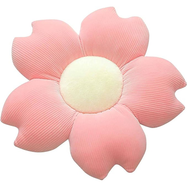Plush Blomsterformad Barnmatta, Plysch Blomsterformad Dekoration DXGHC