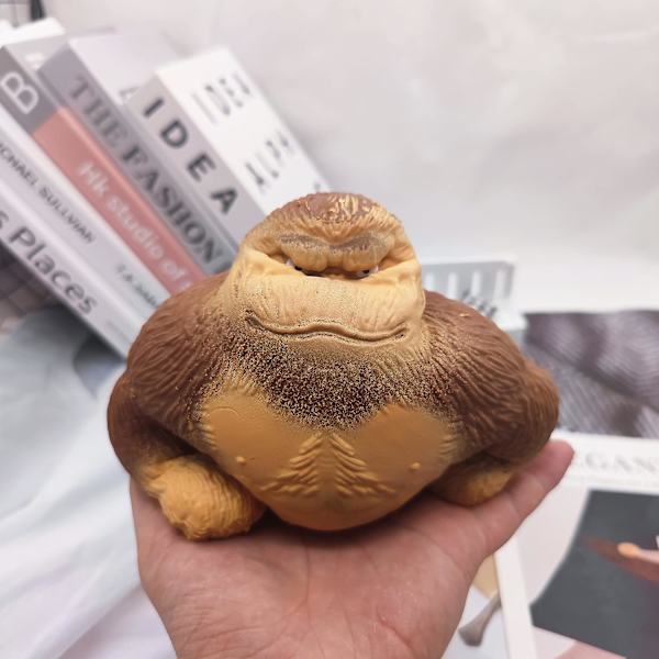 Apa-leksak, Stretch Gorilla Figur för Barn och Vuxna, Avstressande