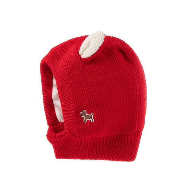 Dww-barns Pullover Stickad Mössa Baby Enfärgad Tjockare DXGHC
