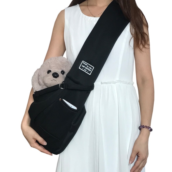 Pet Out Messenger Bag Kat Ud Portable Hunderygsæk Pet Should