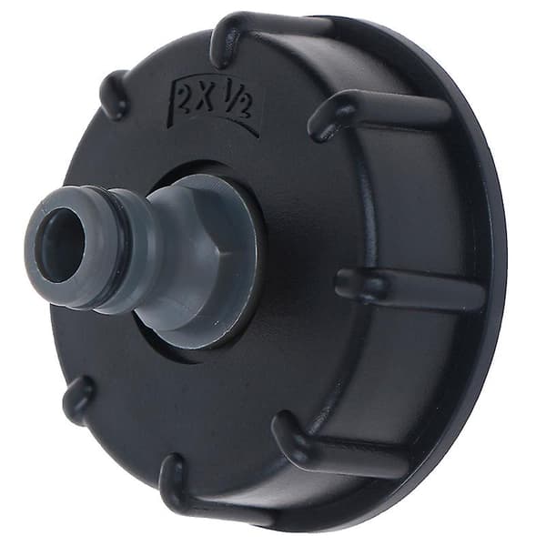 1 st IBC slangadapter reducer koppling vattentankanslutning 2'' grov gänga