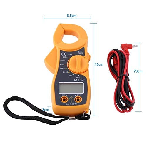 Automatisk Digital Multimeter, AC DC Digital Tangmultimeter Volt