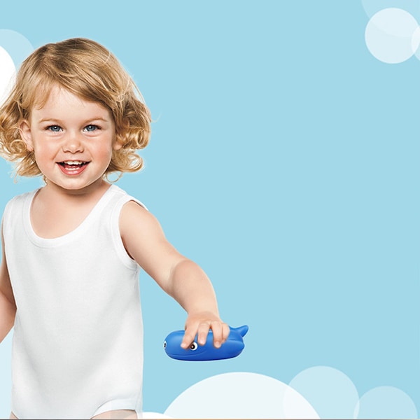 (Blå) Babybad Vattentermometer Smart Elektronisk Termometer Annons