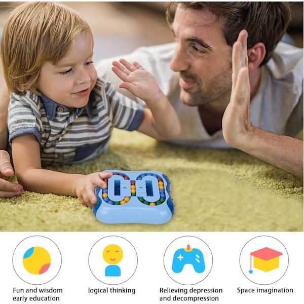 Roterende Fingerterning Intelligens Spil Magic Bean Roterende Terning
