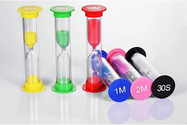 24 stk Sandtimer, Timeglass Sandklokke Timer 30 sek/1 min/2 min/3 min