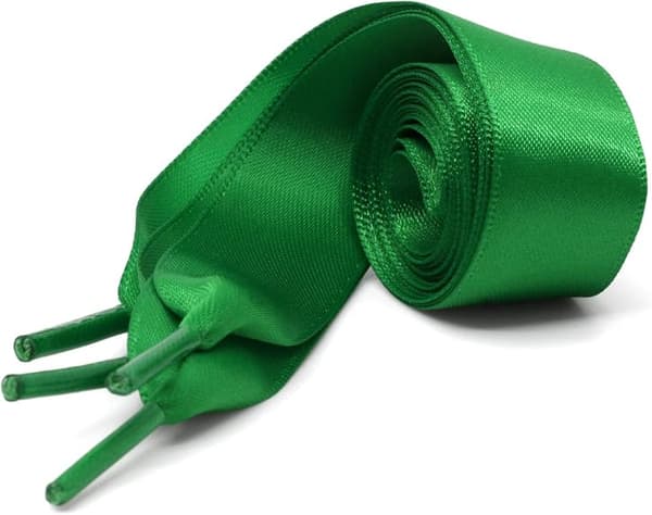 Flad Satin Bånd Snørebånd 2cm Bredde Sko Snøre til Kvinder Piger[