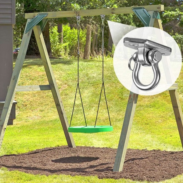 2 Pak 304 Rustfrit Stål Loftkroge til Vægmontering, Krog