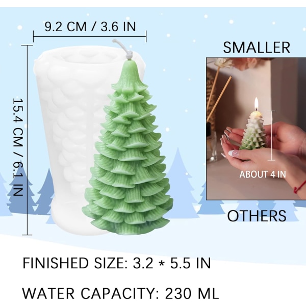 3D Stor Juletræ Formet Lysform Til Lysfremstilling R DXGHC