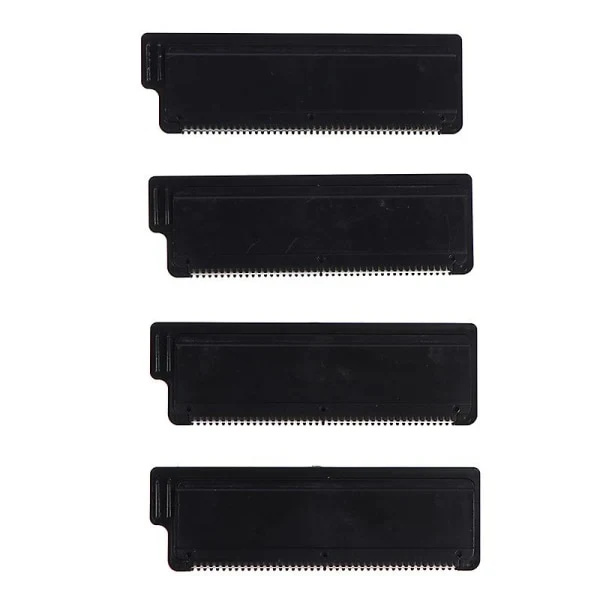 4x Rygbarberingsblade, Reservedele til Rygblad