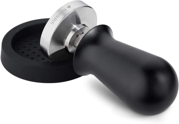 51mm Kaffetamper - Rustfrit Stål Kaffe Presse med Silikon T
