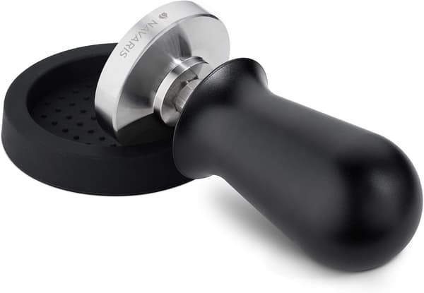51mm Kaffetamper - Rustfritt Stål Kaffe Presse med Silikon T