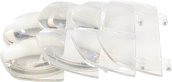 Hoveforstørrelsesglas med lampe