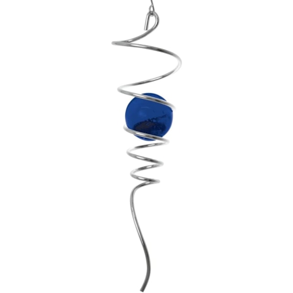 Mobil - Spiral HALE Blå - Mål: 5 x 28 cm, kugle: Ø 5 cm -