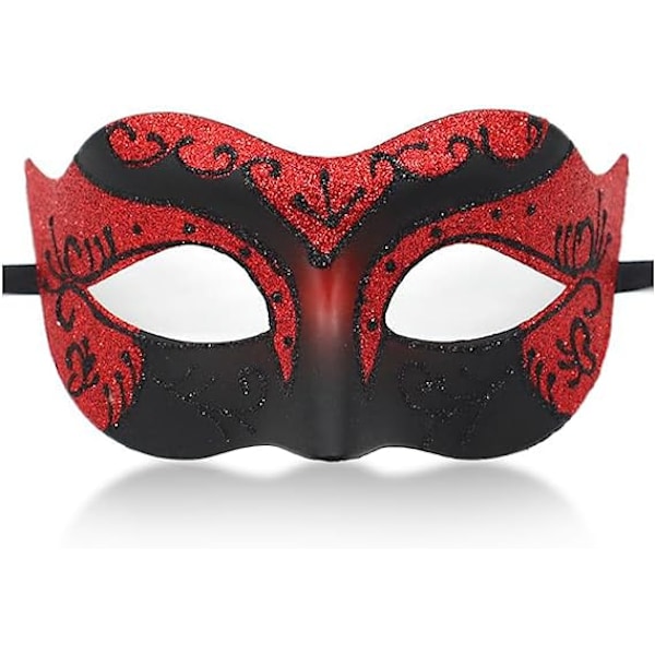 Maskeradmask för Män Kvinnor Par Venetianska Mask för Halloween