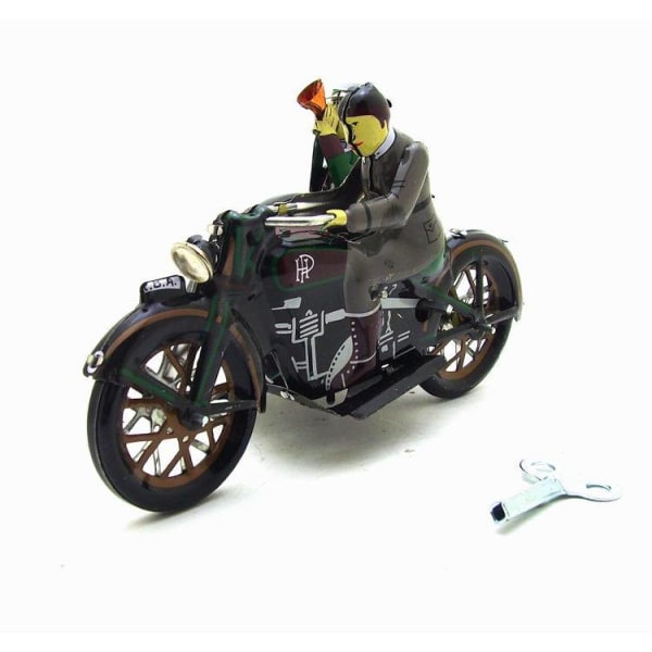 Trehjulig motorcykel nostalgiskt tema personlig dekoration DXGHC