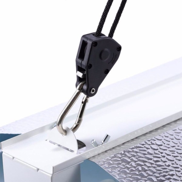 2-pack Spännrep med krok för växtbelysning, 3 mm