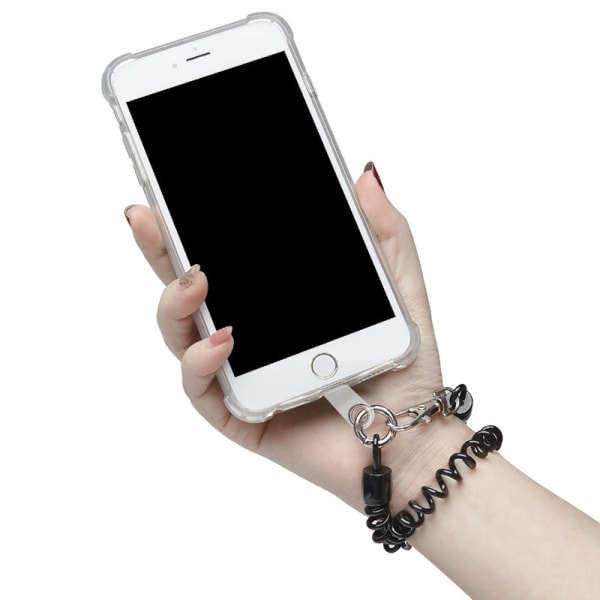 Telefonstropp med lapp, universell elastisk lasso-stropp