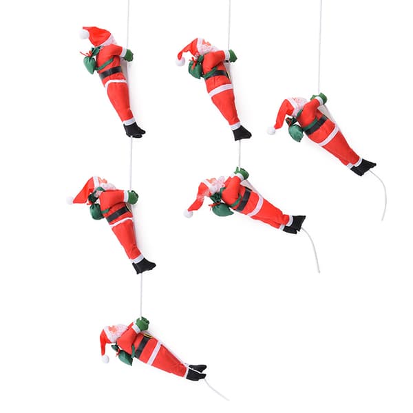 3 Julemand Figur med Rebestige Julepynt til Jul