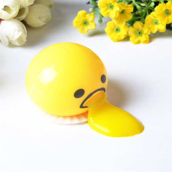 Lat Egg Custard Bun Oppkast Custard Bun Klype Musikk Dekompresjon