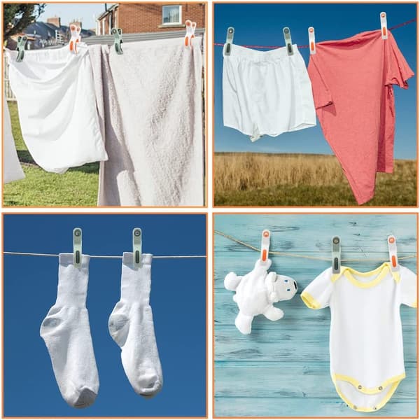 5-pack Strandhandduksklämmor för Strandstolar, Kryssningar, Strandstolsklämmor