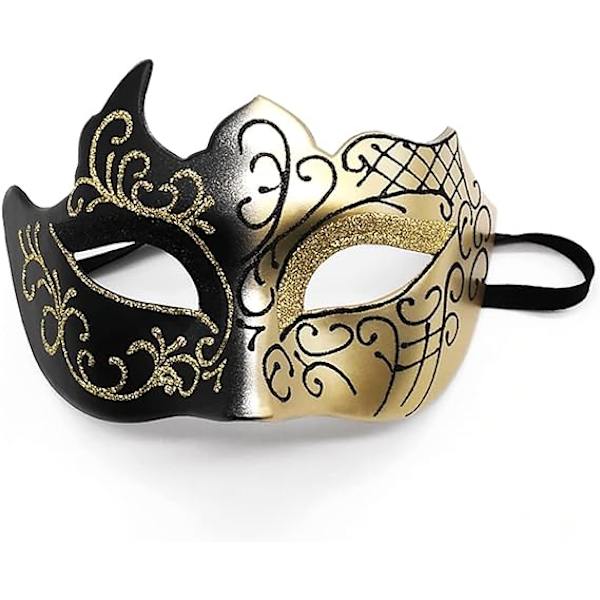 Venetiansk Mask för Cosplay, Karneval, Karneval, Temafest, f DXGHC