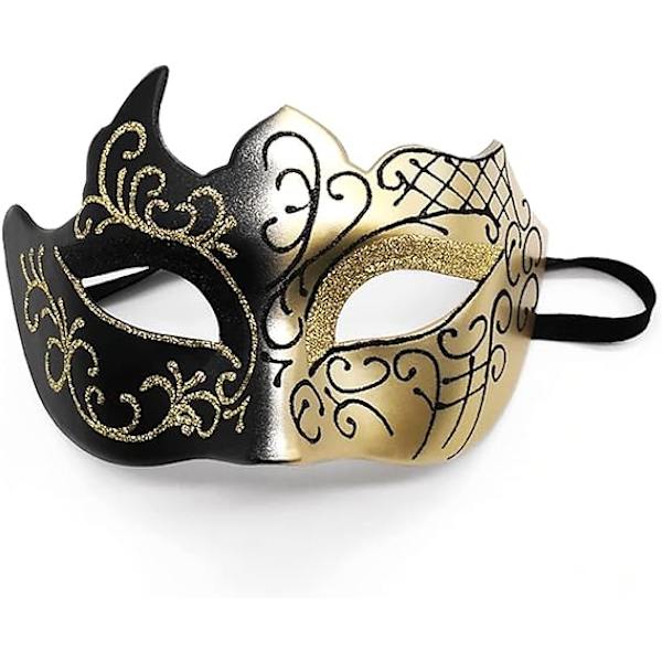 Venetiansk mask för cosplay, karneval, karneval, temafest, f DXGHC