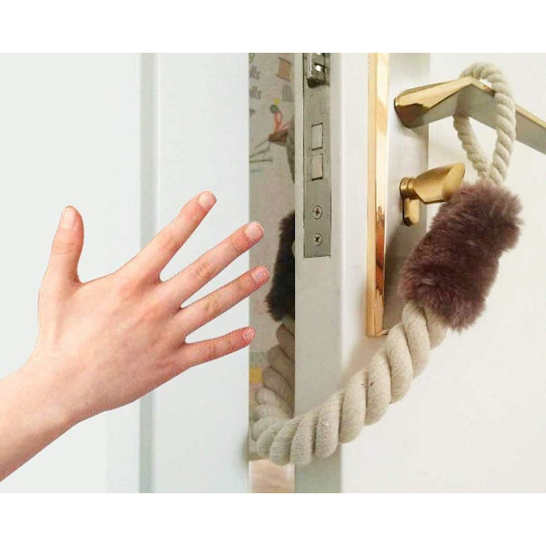 Dörrstopp Rep, Dörrstoppsslingor Babysäkerhet Fingerskydd
