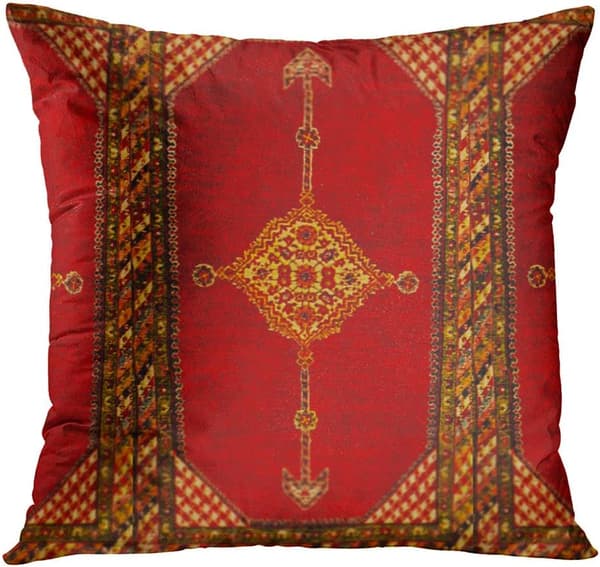 Kuddfodral Geometrisk Persisk Kilim Heminredning Set om 4