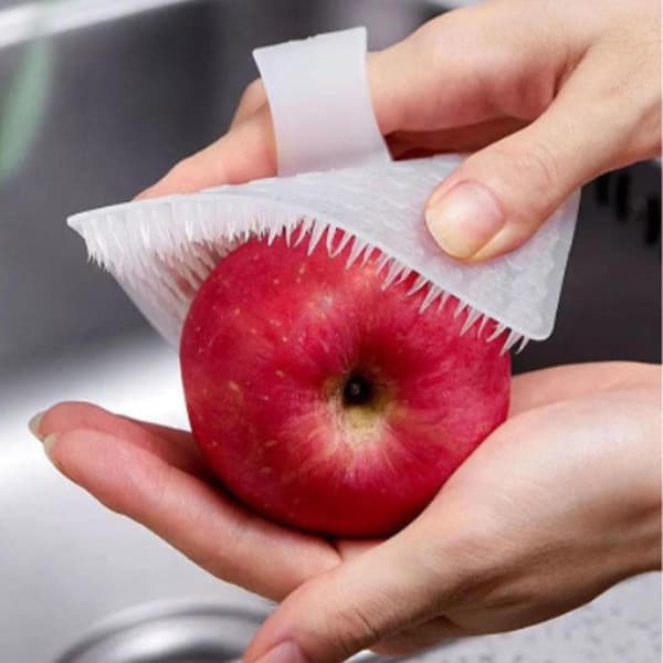 Frukt- och grönsaksrengöringsborste - Köksborste med mjuka borst