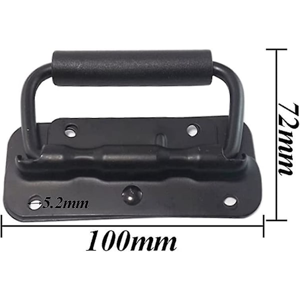Fjedrende Kassegreb 2 stk Heilwiy Foldbare Kassegreb 100 Mm Foldbar